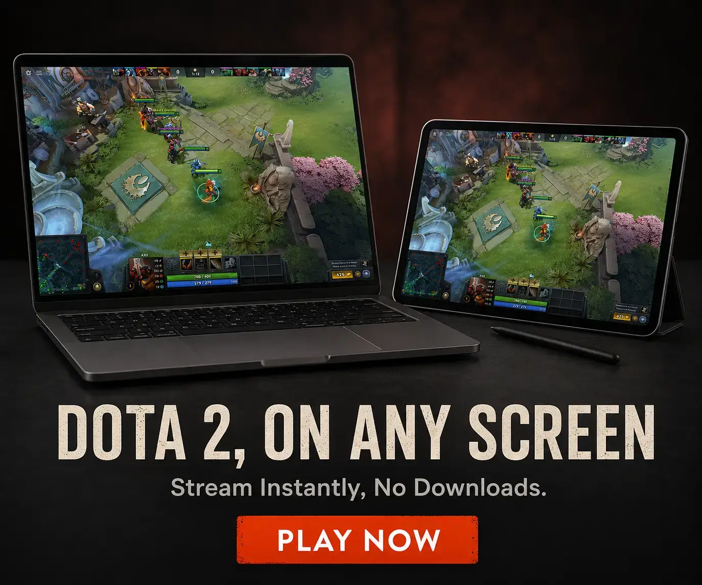 Play Dota 2 on Boosteroid cloud gaming