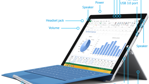 Surface pro 3 features list