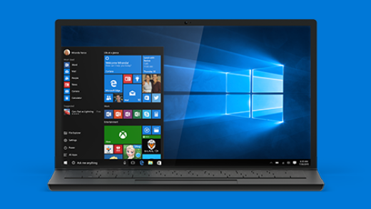 Windows 10 laptop