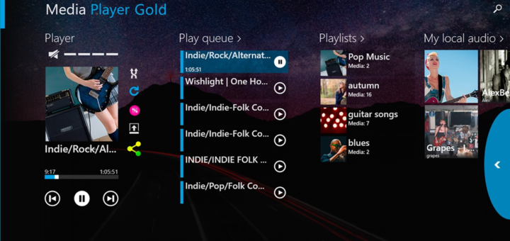 Install media player gold windows10