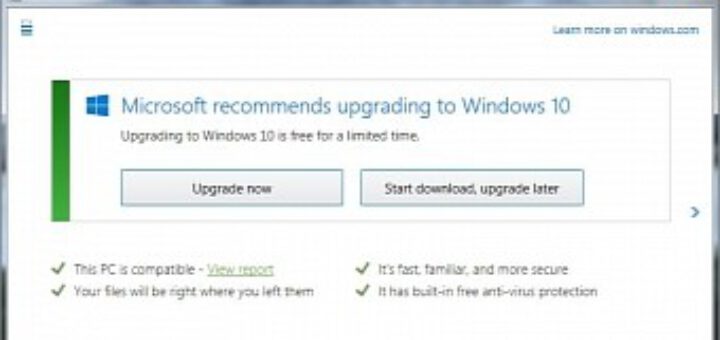 Windows 7 users have an easy way to block upgrade to windows 10
