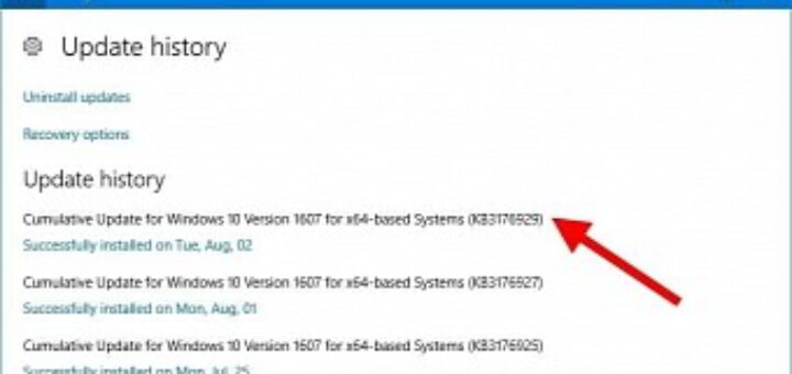 Microsoft releases windows 10 build 14393 10 cumulative update kb3176929