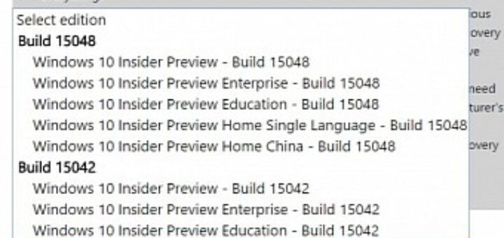New windows 10 isos now available for download