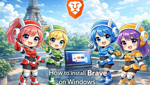 Brave browser on pc