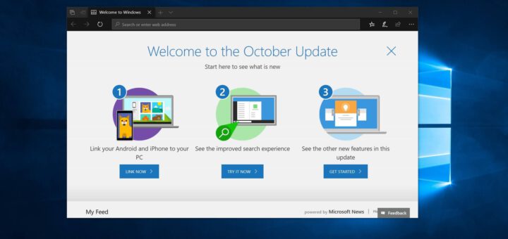 Windows 10 october 2018 update