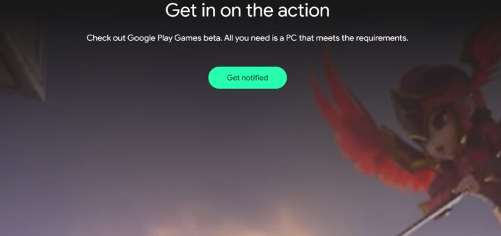 Google announces beta version of android games on windows pcs