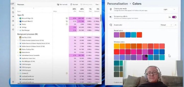 Microsoft adds a little bit of color to the windows
