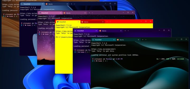 Windows terminal now supports themes