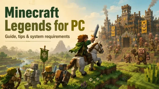 Minecraft legends game cover on windows - Minecraft Legends for Windows PC: Download Guide & Features