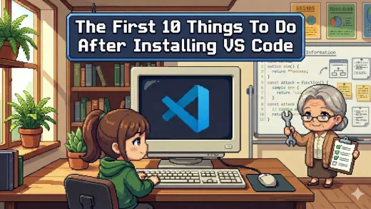 1st 10 things to do after installing vs code cover