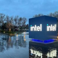 Intel headquarters building