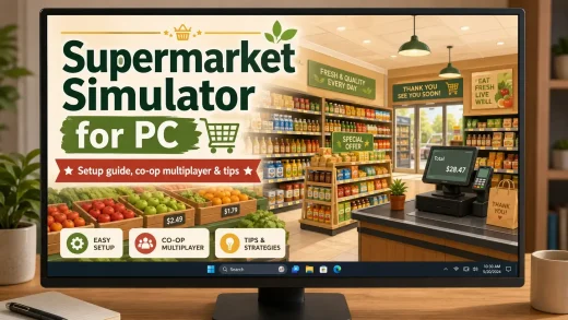 Supermarket simulator pc cover - Supermarket Simulator for PC: Download Guide, Tips & Features