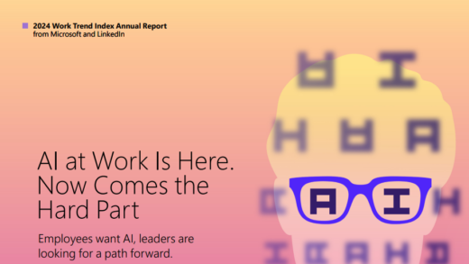 2024 work trend ai cover
