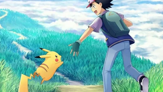 Pokemon trainer and pikachu wallpaper