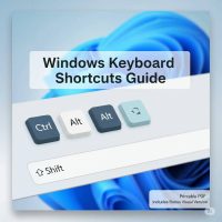 Windows keyboard shortcuts guide