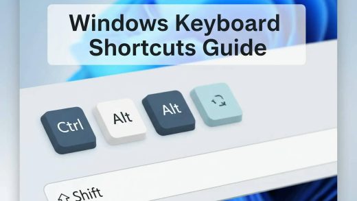 Windows keyboard shortcuts guide