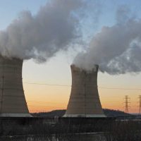 nuclear towers at three mile island