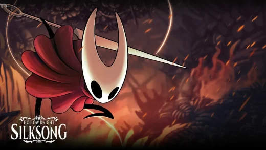 Hollow knight silksong official cover