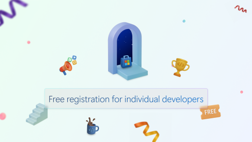 Microsoft store offers free dev registration for all developers.png