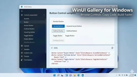 Winui3 gallery pc cover - WinUI Gallery