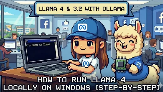 Llama 4 and 3 on pc cover