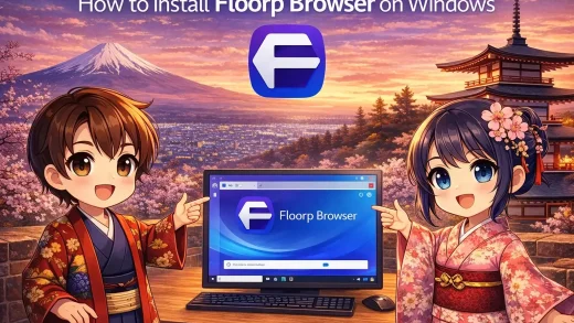 Floorp browser anime cover - Floorp Browser for Windows - Firefox with Full UI Customization