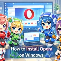 Opera browser on pc cover