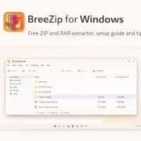 Breezip pc header - BreeZip for Windows: Setup Guide, Features, Pricing, and Alternatives