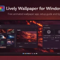 Lively wallpapers pc header