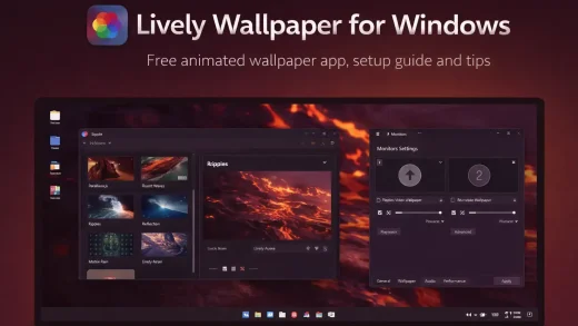 Lively wallpapers pc header