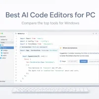Top ai editors windows cover - 19 Best AI Code Editors for Windows in 2026