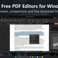 Top free pdf editors on pc cover - 14 Best PDF Editors for Windows in 2026: Tested and Compared