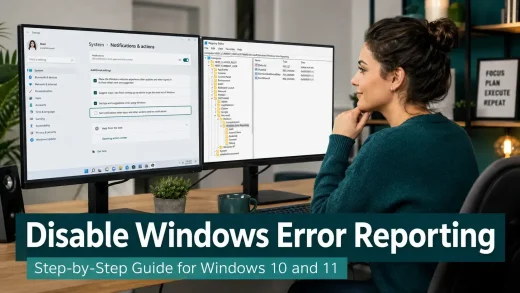 Turn off windows error reporting on pc cover - How to Disable (and Enable) Windows Error Reporting on Windows 10/11