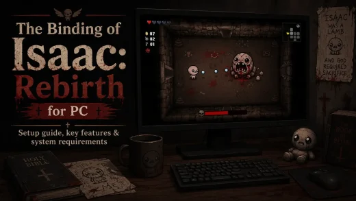 Isaac rebirth game on pc cover - The Binding of Isaac: Rebirth for PC: Guide, Tips & System Requirements
