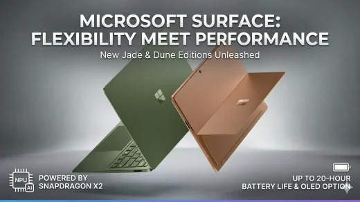 Microsoft surface snapdragon 2026 new laptops - Upcoming Surface Pro and Surface Laptop designed for performance and flexibility