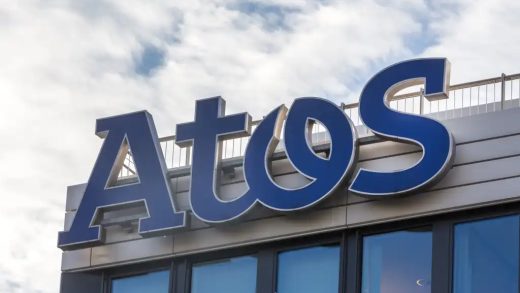 Atos logo sign