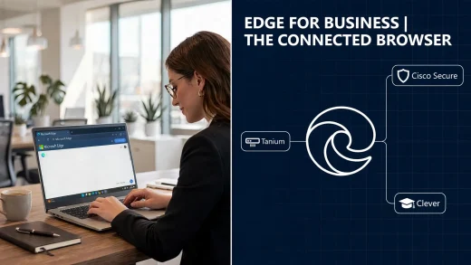Ms edge new security cover - Microsoft Edge for Business now supports more partner security tools