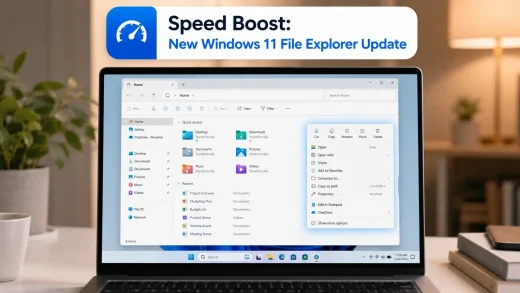 New windows11 rightclick abilities - Updates to File Explorer and the Context Menu: faster performance, simpler design, and more customization options