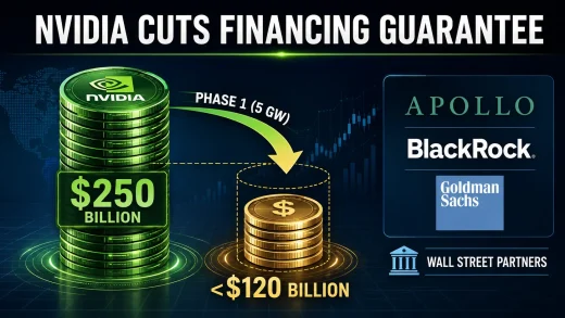Nvidia cuts funding to openai 2026 - Nvidia reduces financing guarantee for OpenAI data center