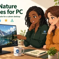 Top nature themes pc cover - The Best Nature and Landscape Themes for Windows: Free Packs for a Calmer Desktop