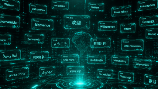 computer illustration of word bubbles