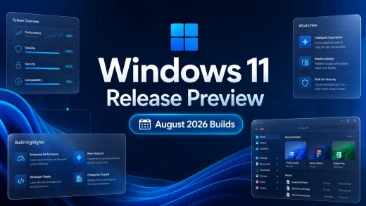 Windows 11 preview 2026 august - New Release Preview builds for August 14, 2026