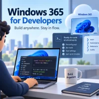 Cover image 365 developers - Work from anywhere and stay focused: How Windows 365 improves the developer experience