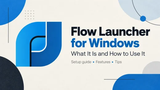 Cover image flow launcher pc - Flow Launcher for Windows: Setup, Plugins and Shortcuts