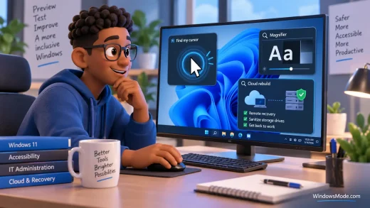 Cover image windows september 18 2026 - Windows 11 Preview Update: New Accessibility and Cloud Rebuild Features