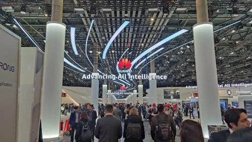 pabellón de Huawei en el MWC 2026