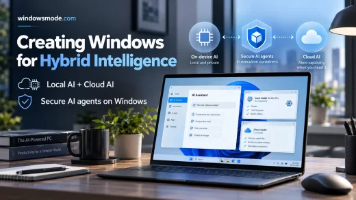 New hybrid intell - Windows Hybrid Intelligence: MXC, Local AI, and New PCs