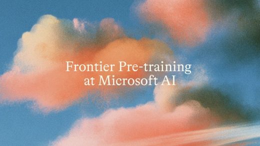 Microsoft AI Frontier Pre-training header image for MAI-Base-2