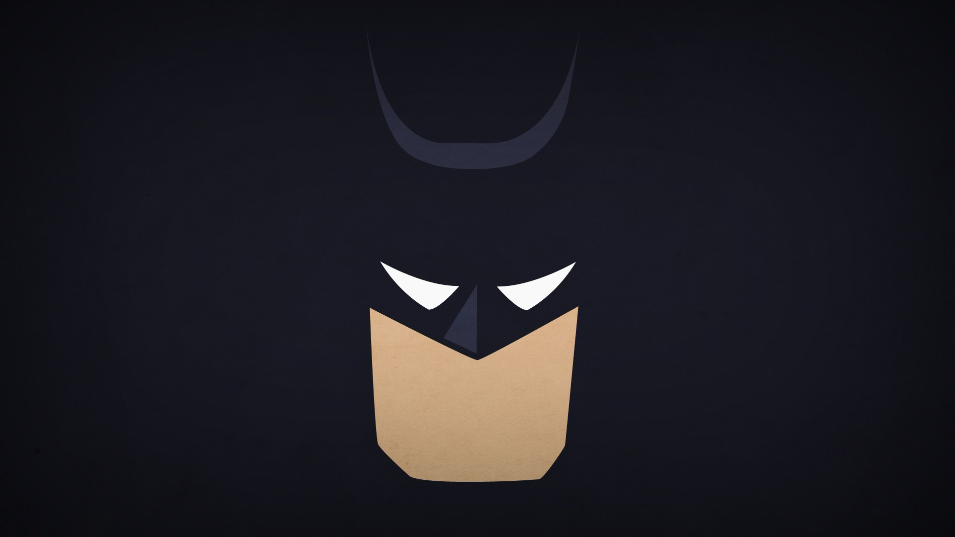 Batman cartoon face wallpaper