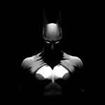 Black and white batman